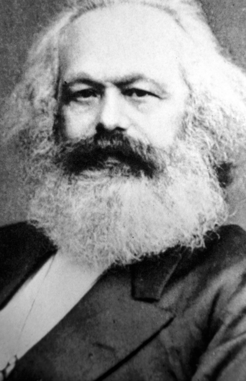 Karl Marx, deutscher politischer, sozialer und wirtschaftlicher Theoretiker, 19. Jahrhundert von Unbekannt