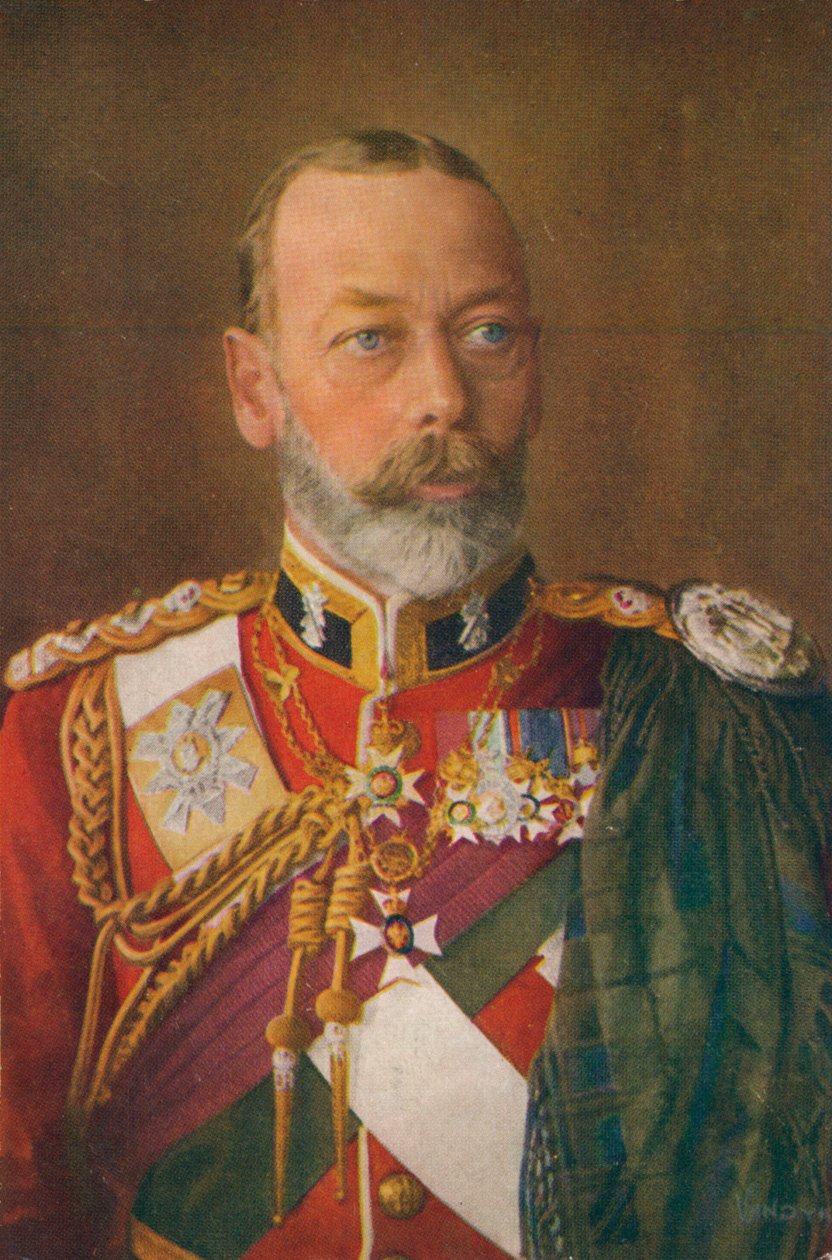 König Georg V. 1865-1936 als Oberst des Black Watch von Unbekannt