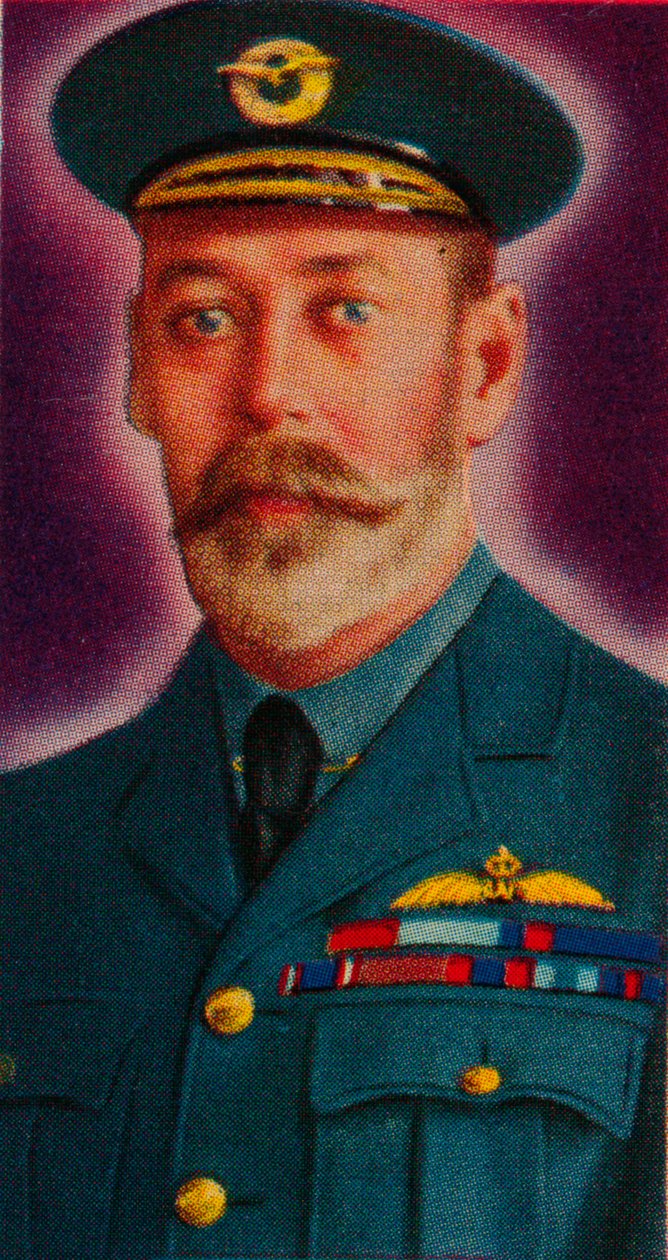 König Georg V. in der Uniform des Chefs der Royal Air Force, 1935 von Unbekannt