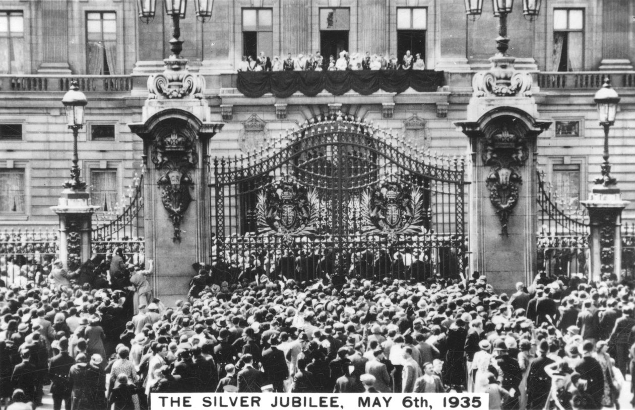 Silbernes Jubiläum von König George V., London, 6. Mai 1935 von Unbekannt