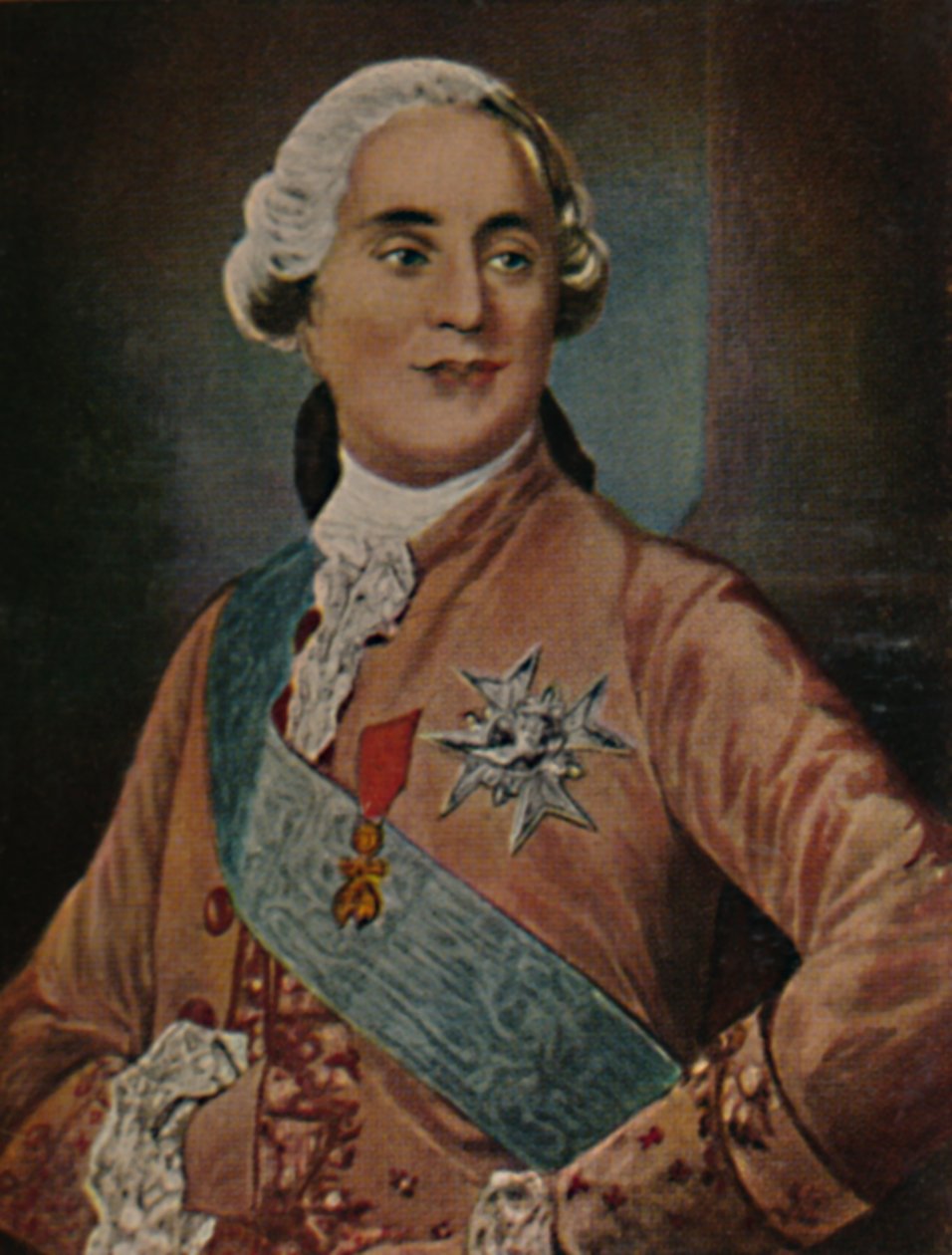 König Ludwig XVI. von Frankreich 1754-1793 - Gemälde von Duplessis, 1934 von Unbekannt