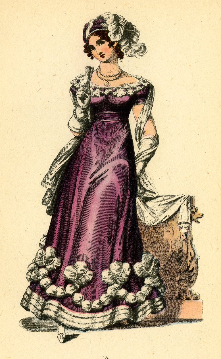 La Belle Assemblée, 1823, 1943 von Unbekannt