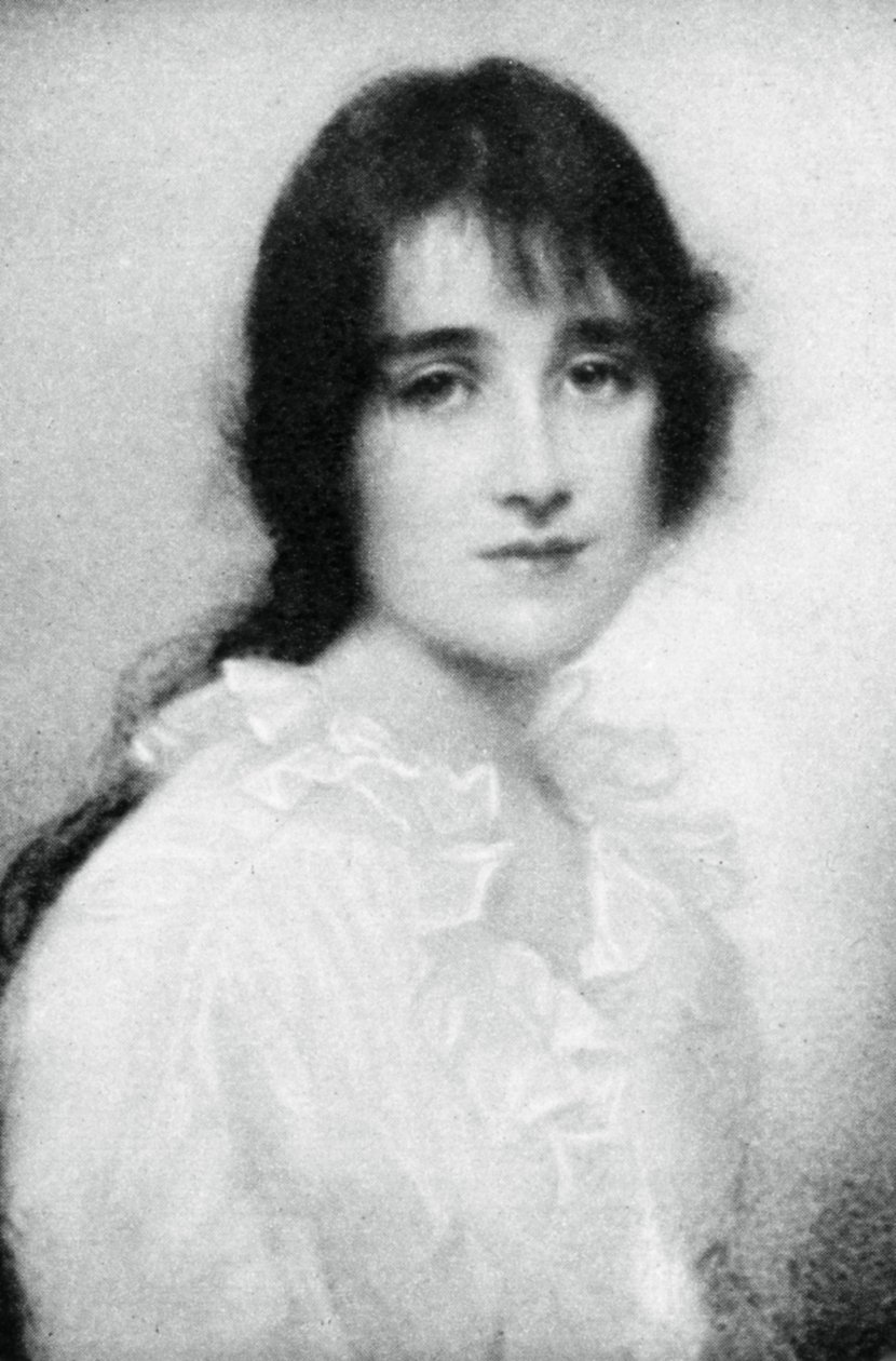 Lady Elizabeth Bowes-Lyon im Alter von siebzehn Jahren, ca. 1917 von Unbekannt