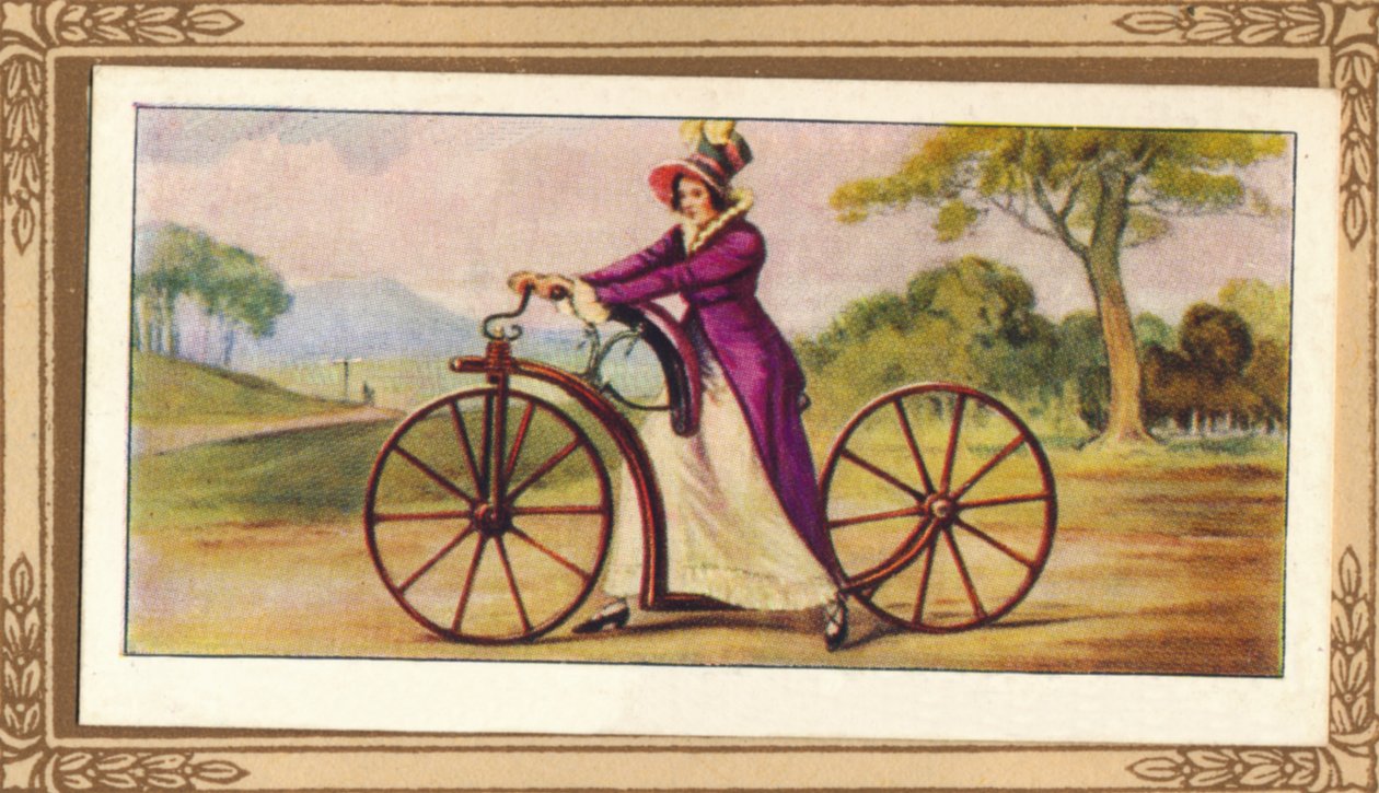Damen-Pedestrian-Hobby-Horse, 1819 von Unbekannt