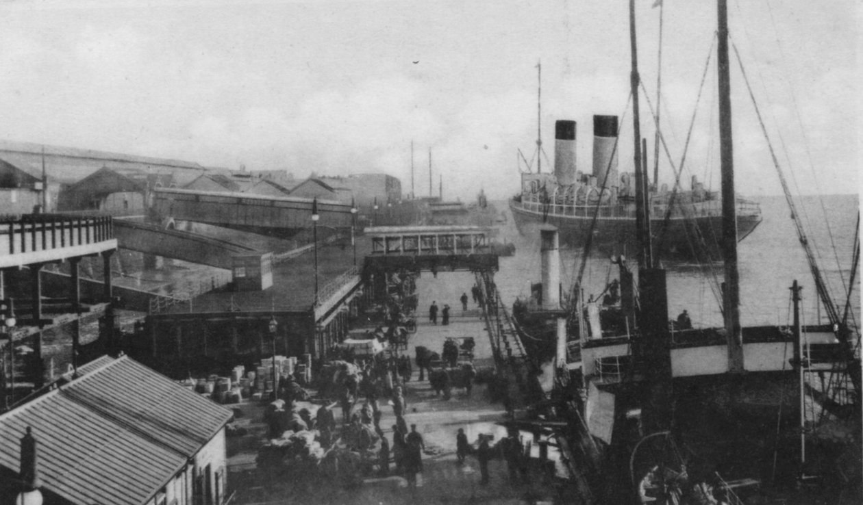 Anlegestelle, Liverpool Docks von Unbekannt