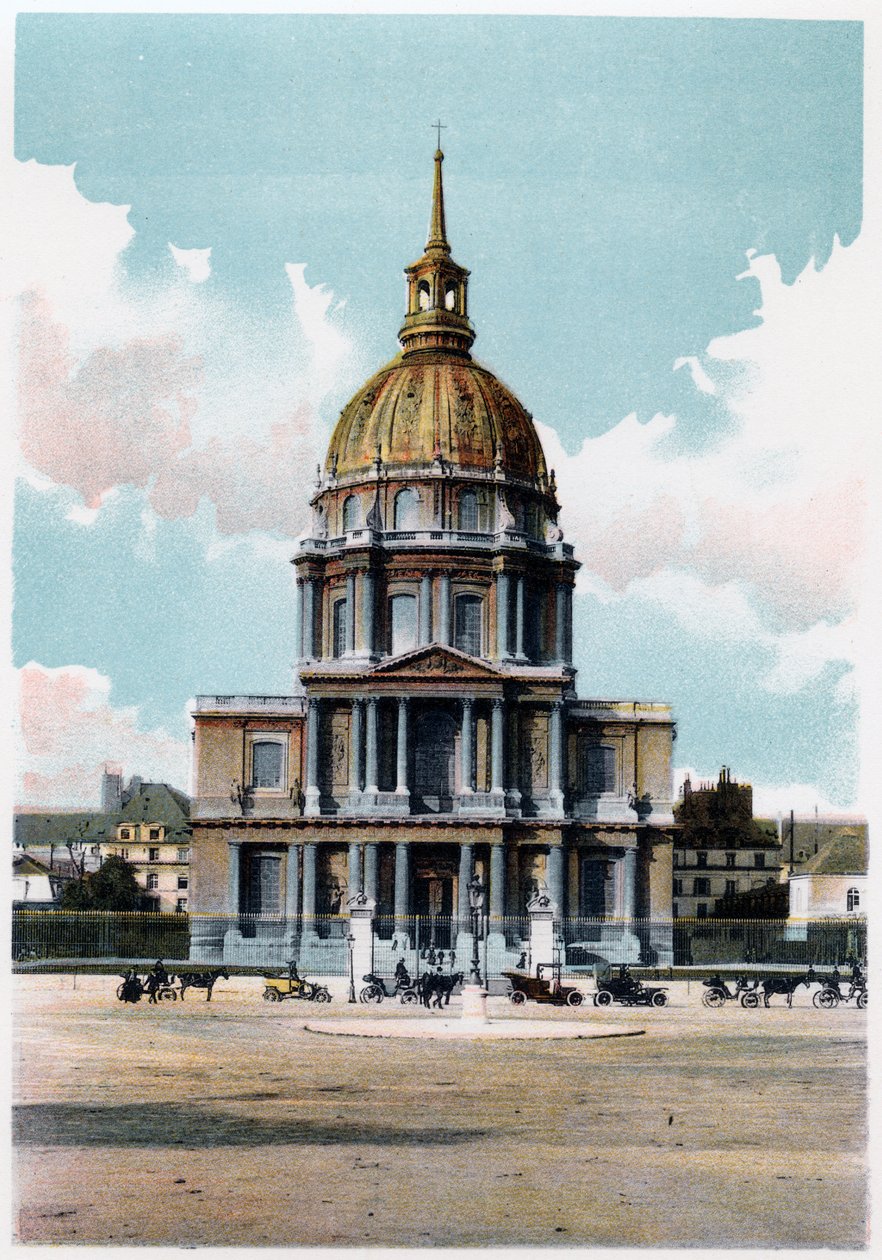 Les Invalides, Paris, um 1900 von Unbekannt