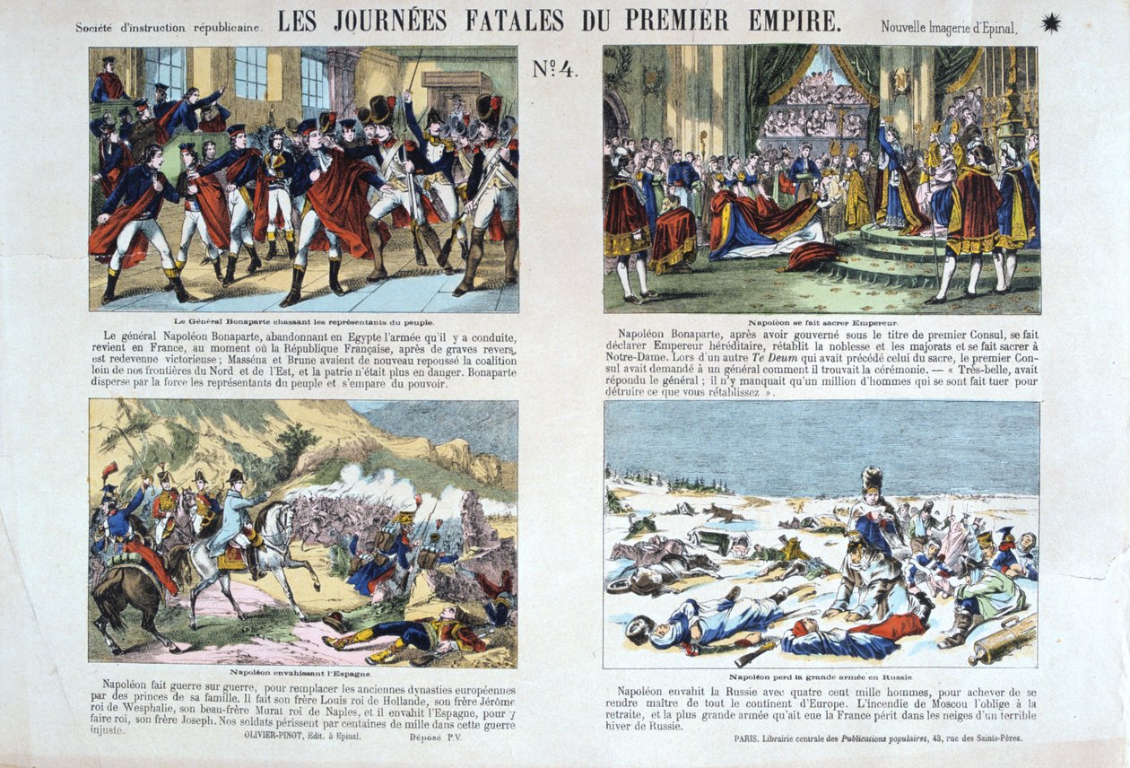 Die schicksalhaften Tage des Ersten Kaiserreichs, Revolution von 1789, Frankreich von Unbekannt