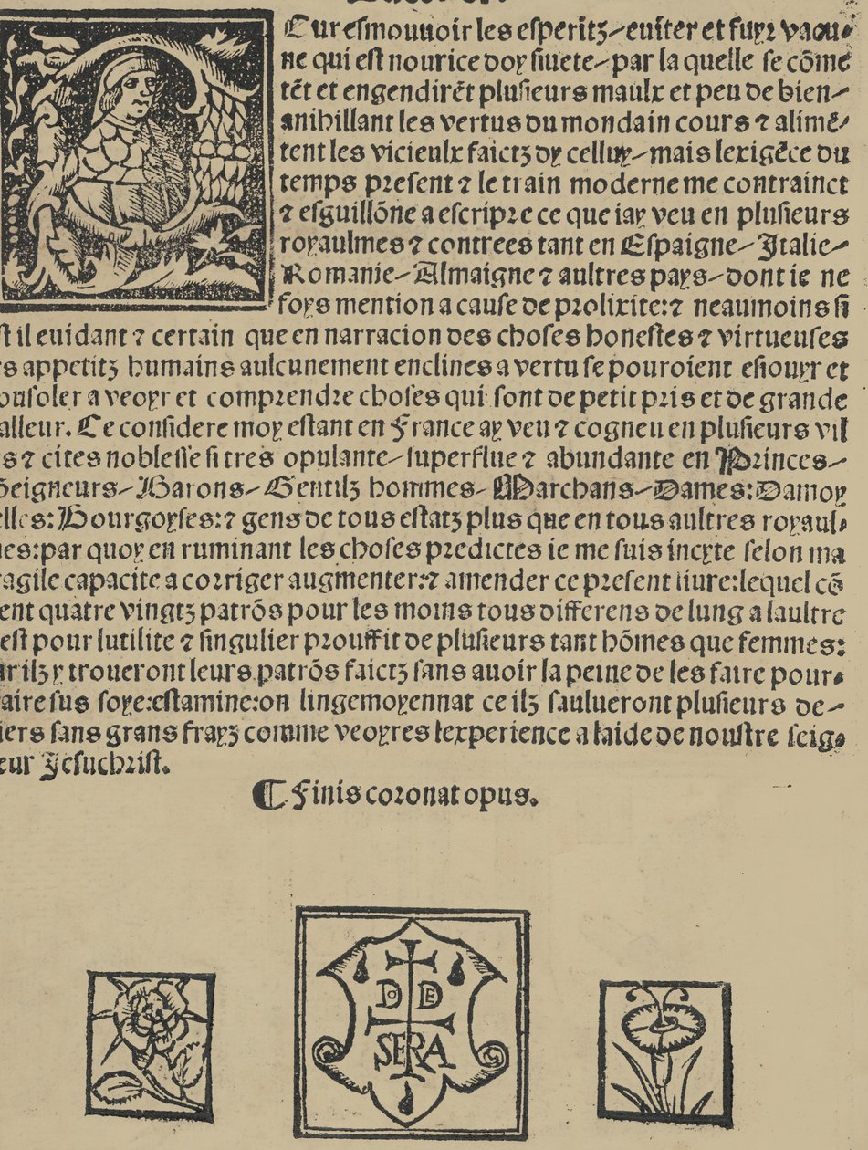 Libretto nouellamete composto per maestro Domenico da Sera...lauorare di ogni s..., 12. April 1532 von Unbekannt