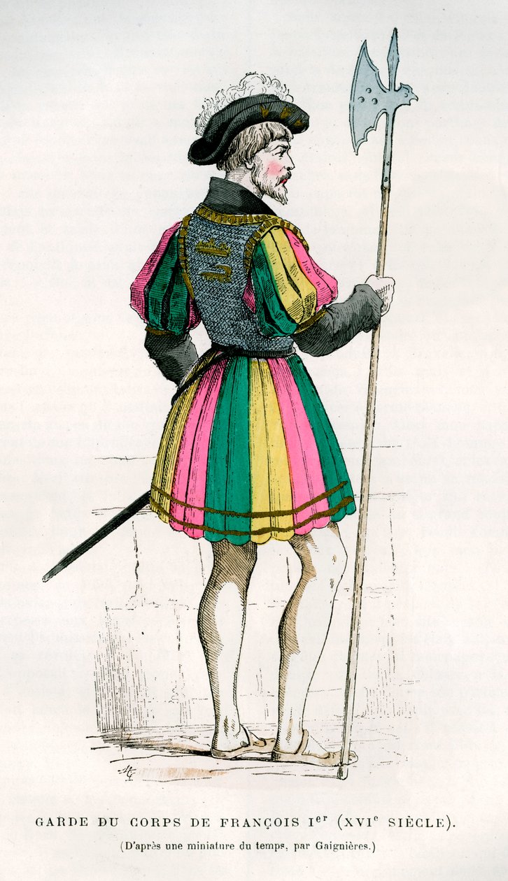 Leibwächter von Franz I. von Frankreich, 16. Jahrhundert von Unbekannt