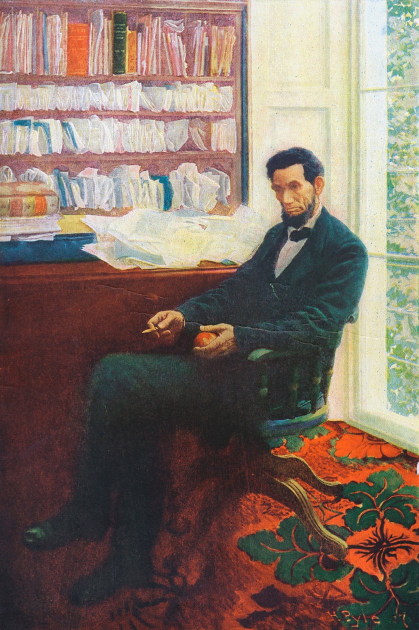 Lincolns letzter Tag, Abraham Lincoln 1891-1865, 1907 von Unbekannt