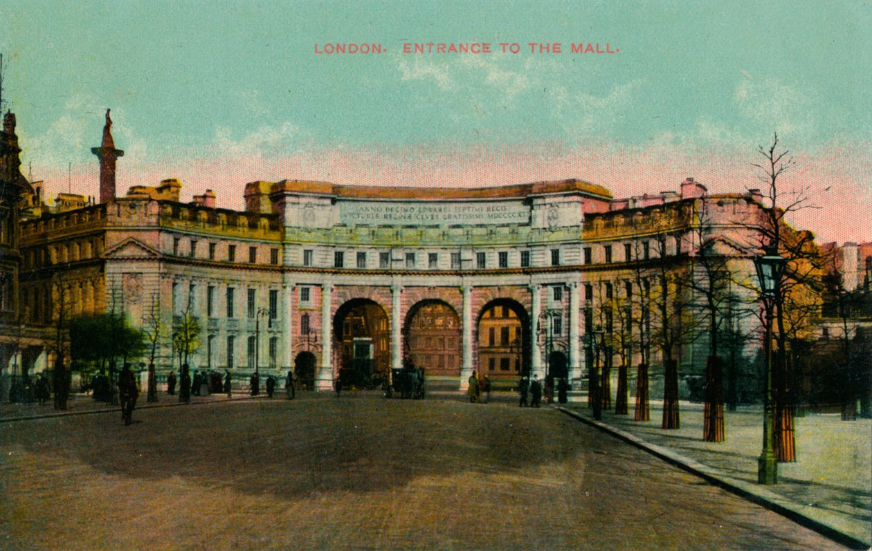 London, Eingang zur Mall, ca. 1913 von Unbekannt