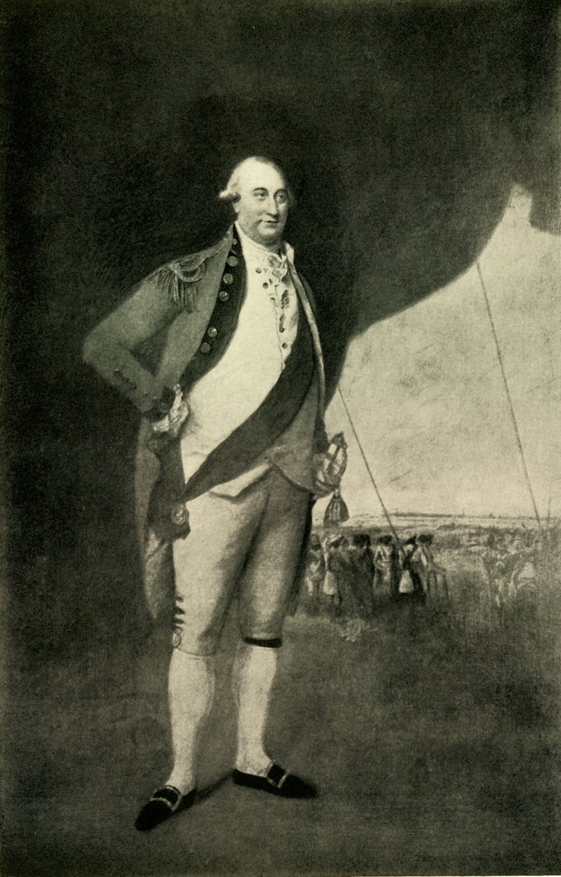 Lord Cornwallis als Generalgouverneur, 1793 von Unbekannt