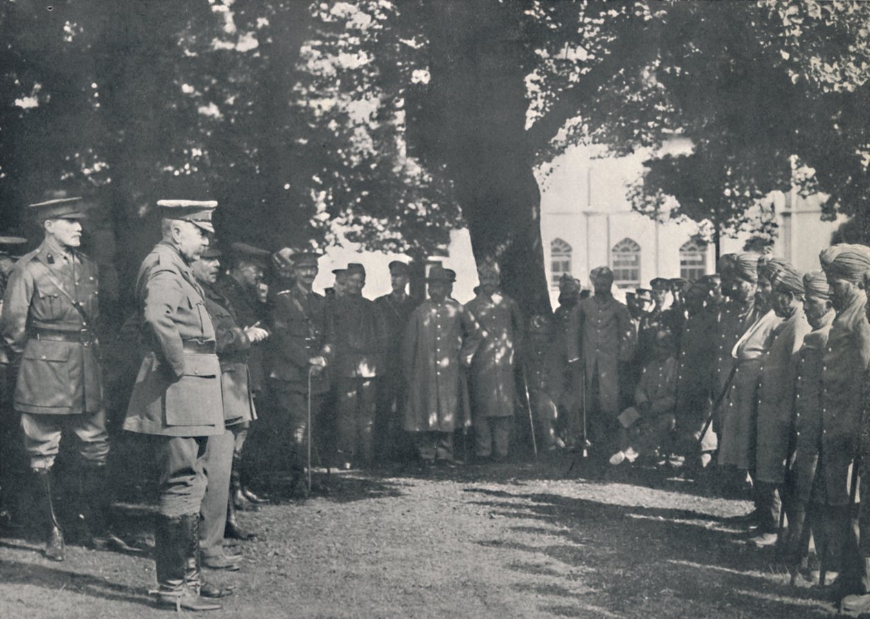 Lord Kitchener spricht zu indischen Patienten, 20. Juli 1915, 1939 von Unbekannt