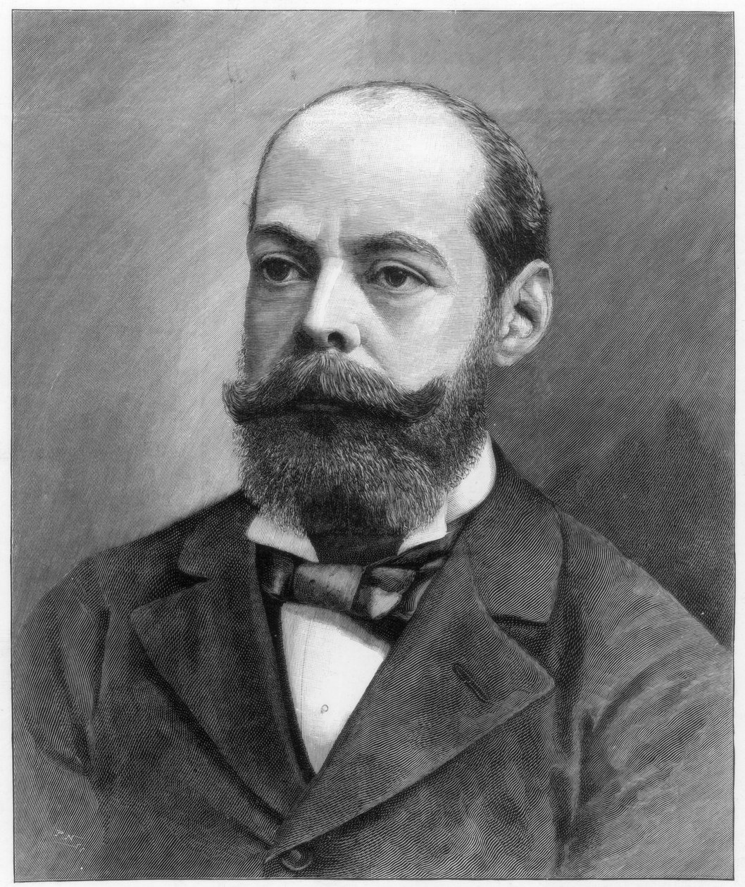 Lord Randolph Henry Spencer Churchill, britischer Staatsmann, 1895 von Unbekannt