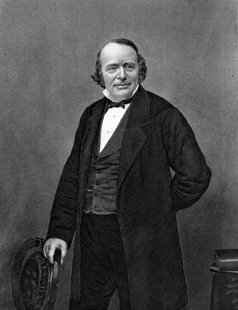 Louis Agassiz 1807-1873, schweizerisch-amerikanischer Naturforscher und Glaziologe, ca. 1860 von Unbekannt