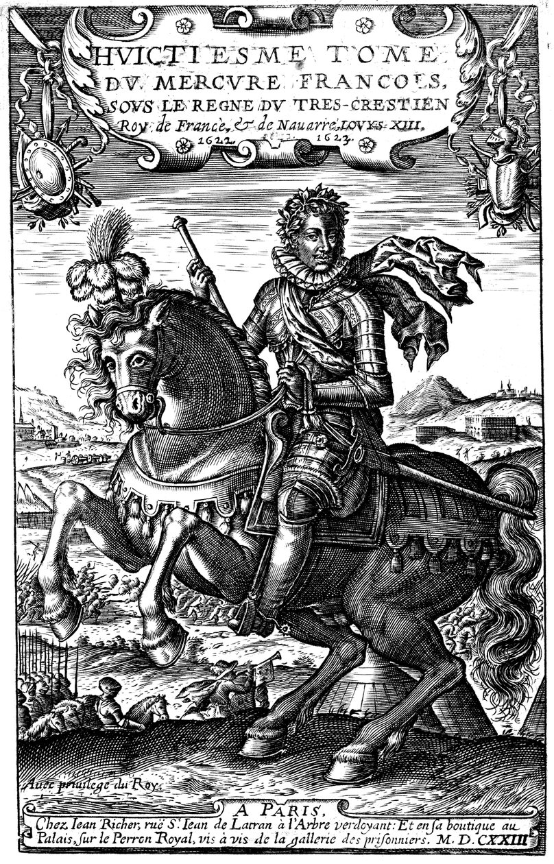 Ludwig XIII. von Frankreich, 1623 von Unbekannt
