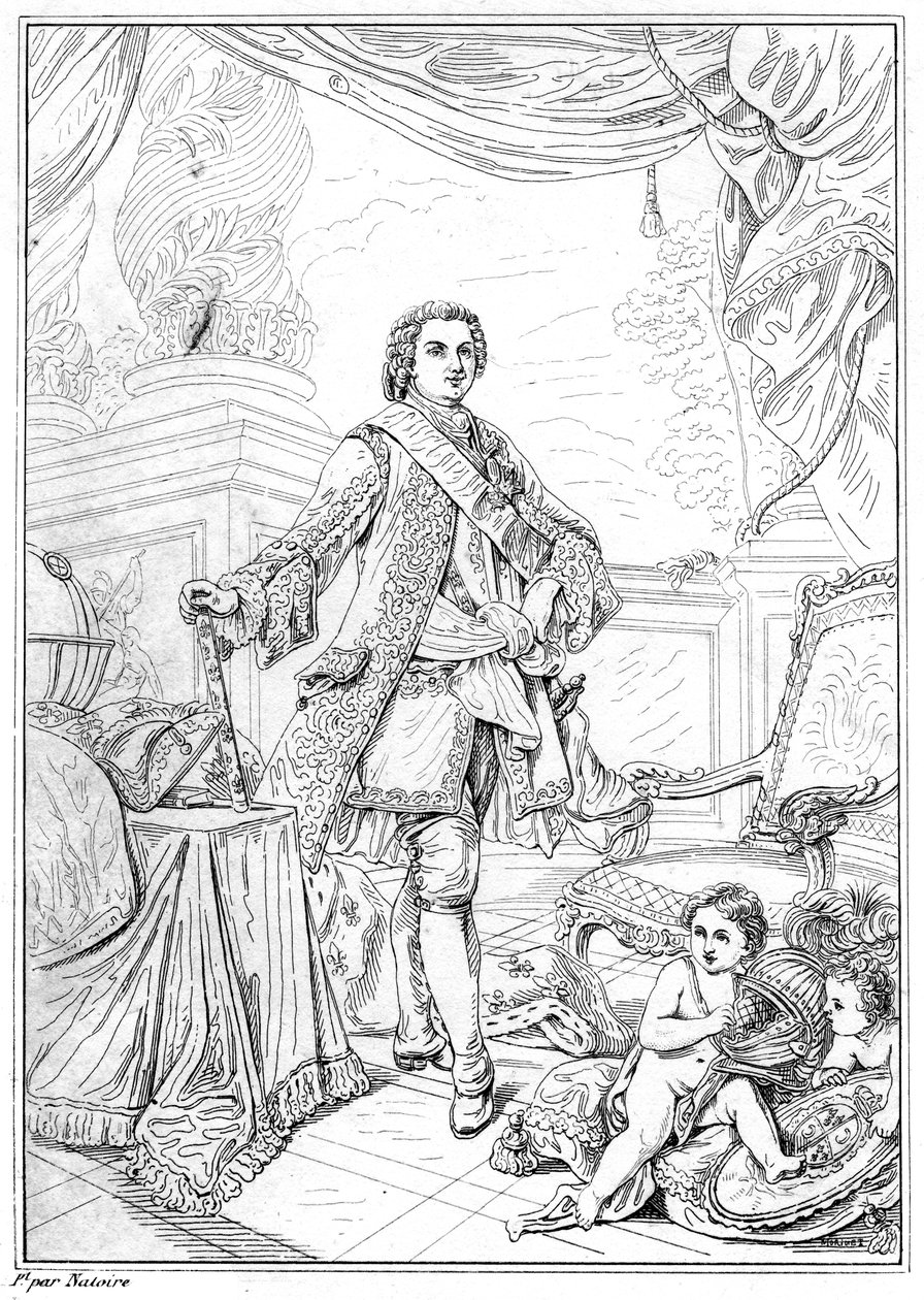 Ludwig XVI., König von Frankreich von Unbekannt