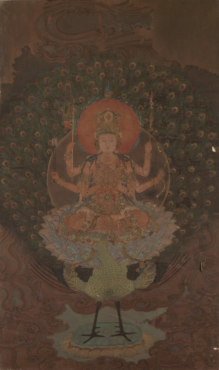 Mahamayuri Kujaku Myoo, 1868-1912 von Unbekannt