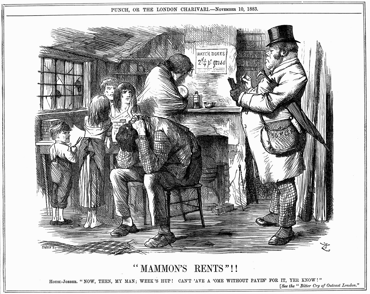 Mammons Rents, 1883 von Unbekannt
