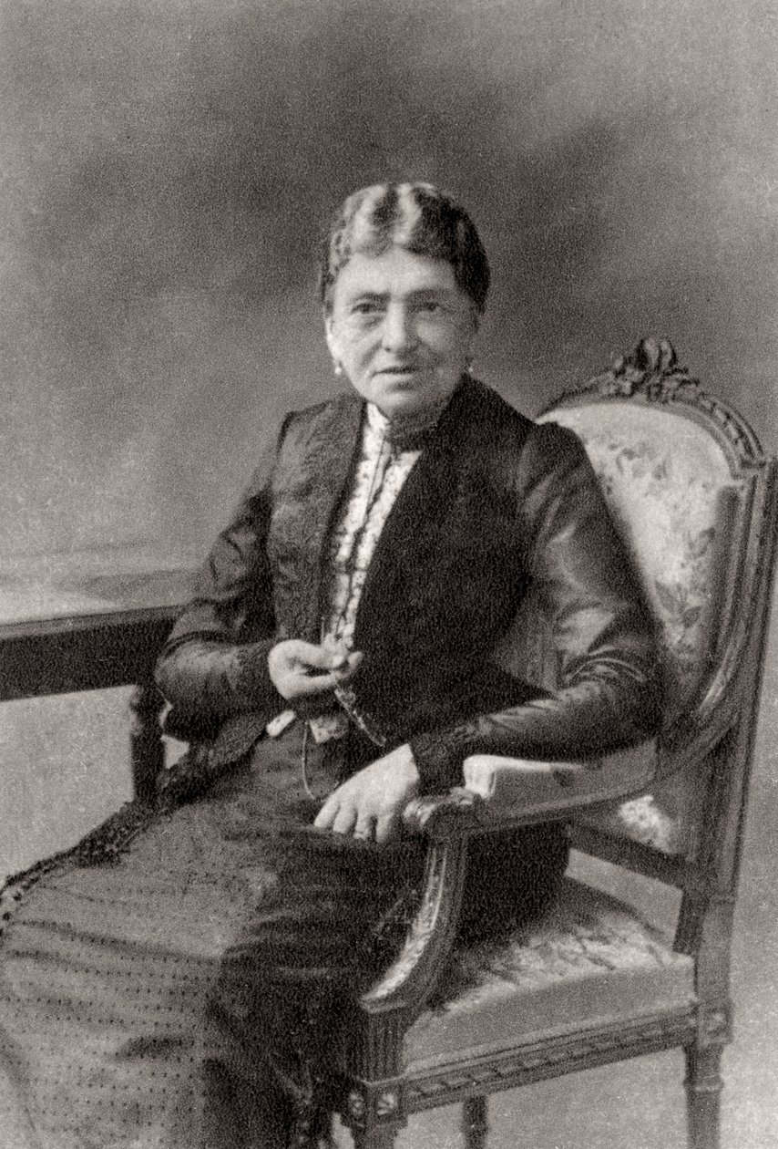 Marie-Louise Jay Cognacq, französische Einzelhändlerin, 1912 von Unbekannt