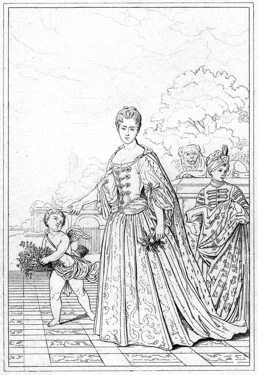 Marie Adelaide von Savoyen, Herzogin von Bourgogne, 17. Jahrhundert von Unbekannt