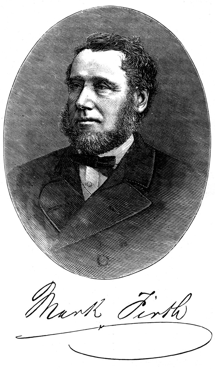 Mark Firth, britischer Industrieller und Philanthrop, ca. 1880 von Unbekannt