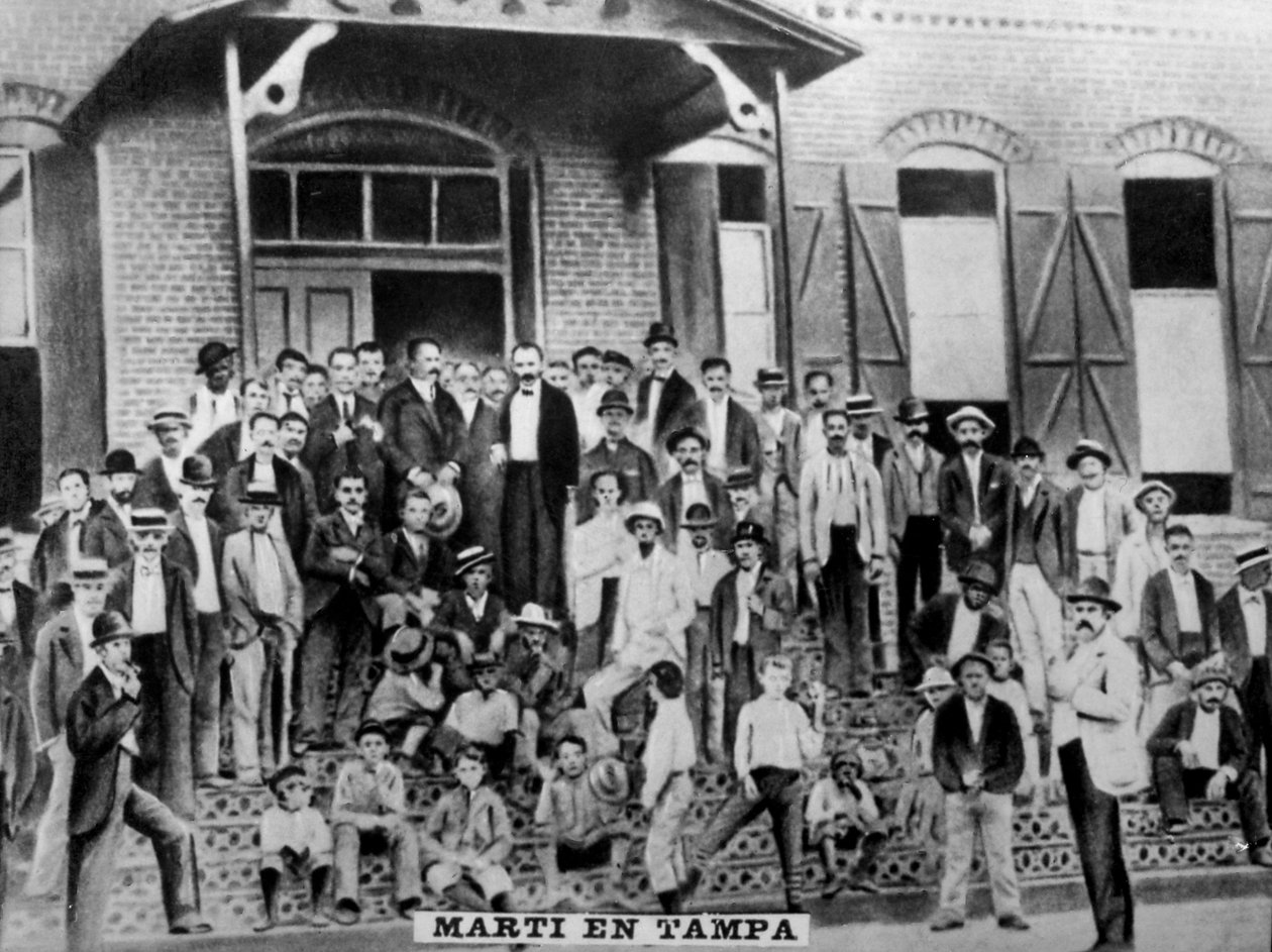 Marti in Tampa, 1892 von Unbekannt