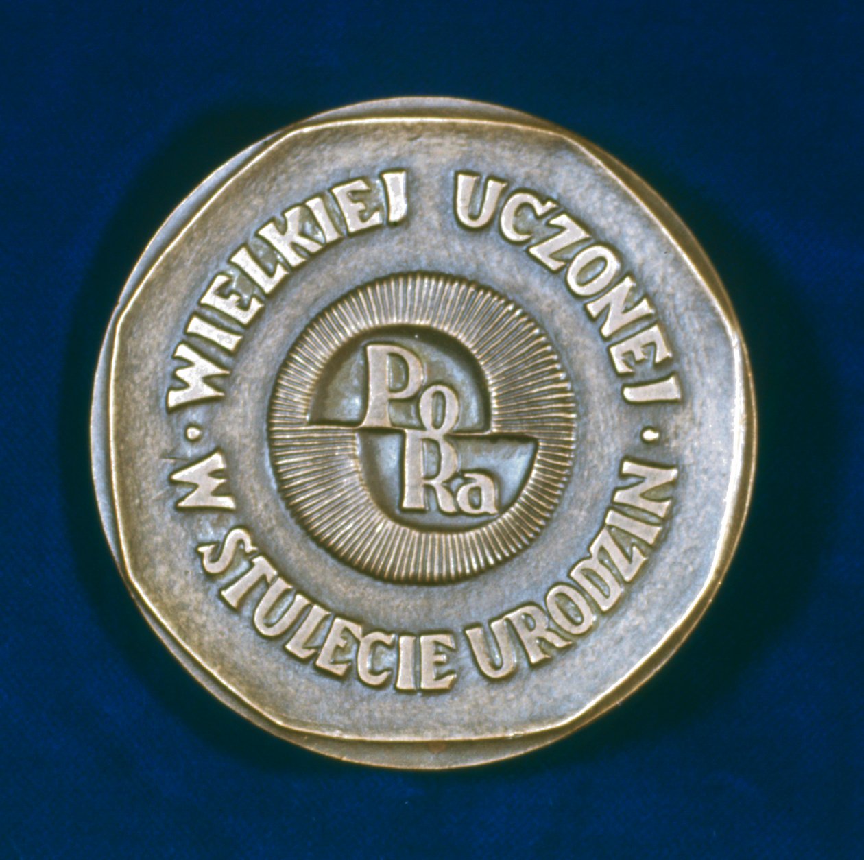 Medaille zur Erinnerung an Marie Sklodowska Curie, polnisch-französische Physikerin, 1967 von Unbekannt