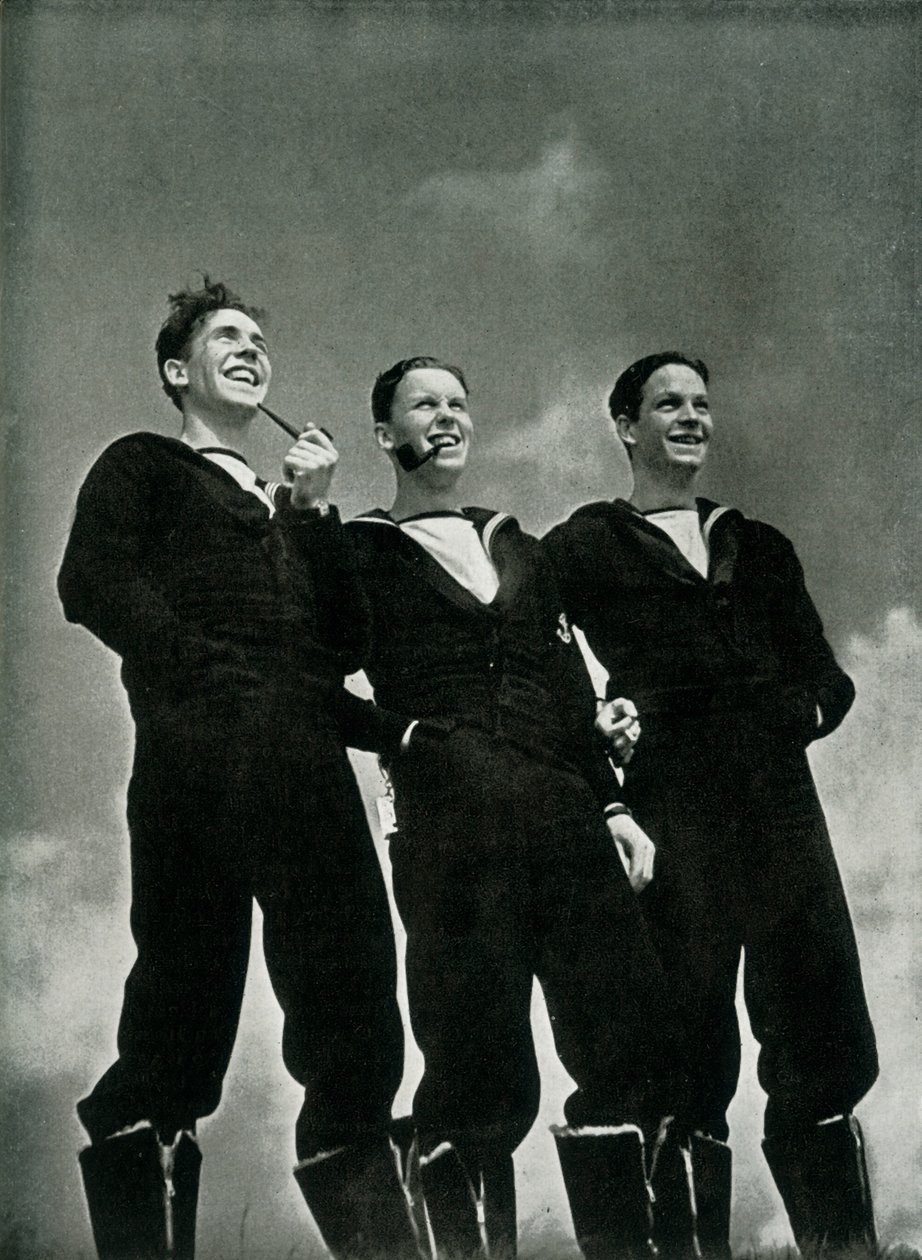 Männer der Royal Navy, ca. 1943 von Unbekannt