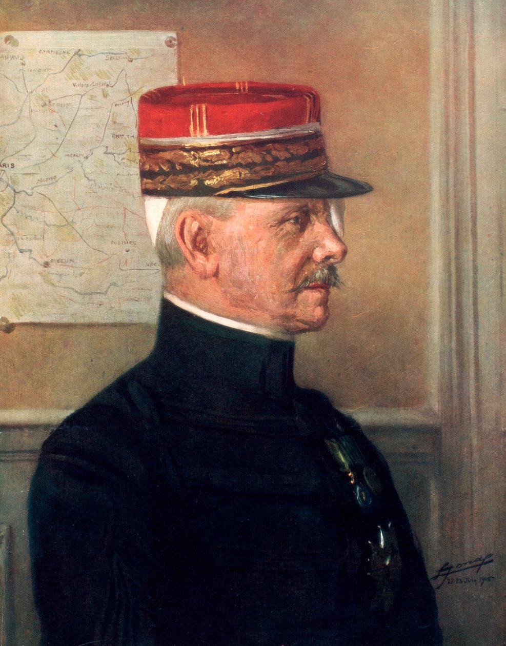 Michel-Joseph Maunoury, französischer General des Ersten Weltkriegs, 1926 von Unbekannt