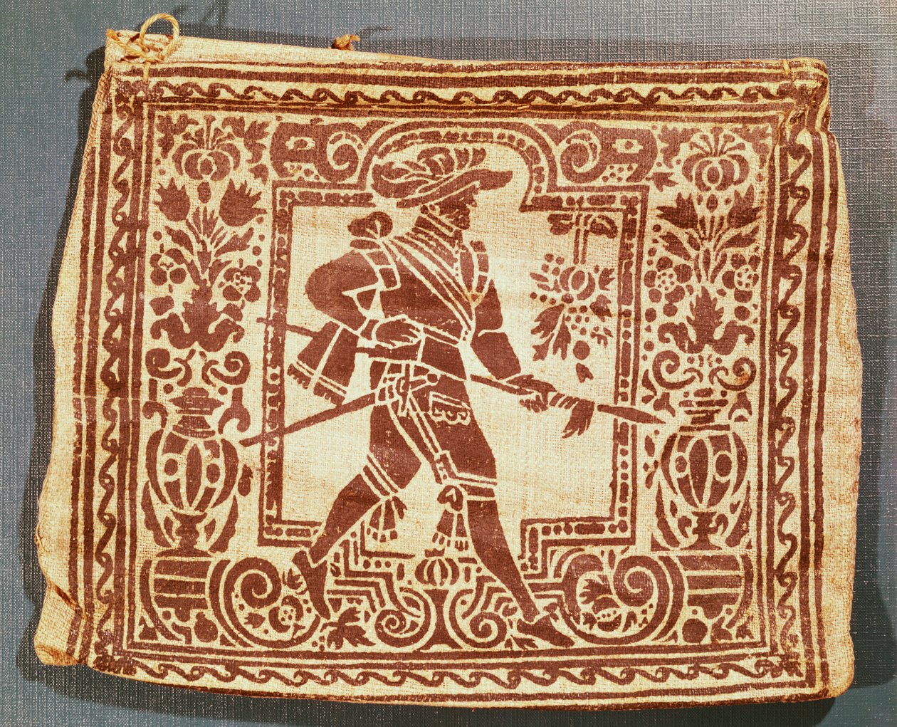 Briefsack eines Militärpostboten während des Dreißigjährigen Krieges (1618-48) von Unbekannt