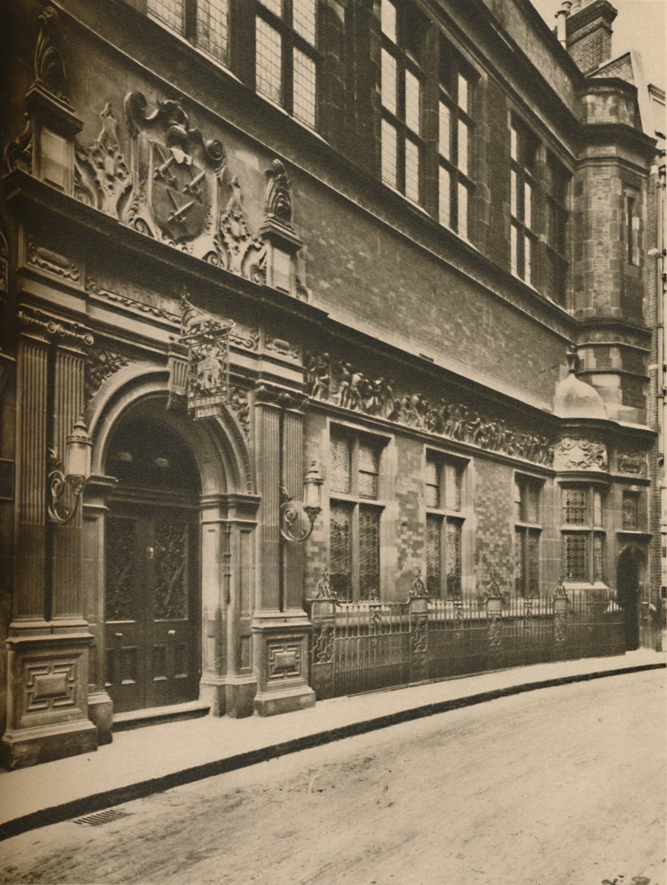 Modernes Cutlers Hall in Warwick Lane bei der Newgate Street, um 1935 von Unbekannt