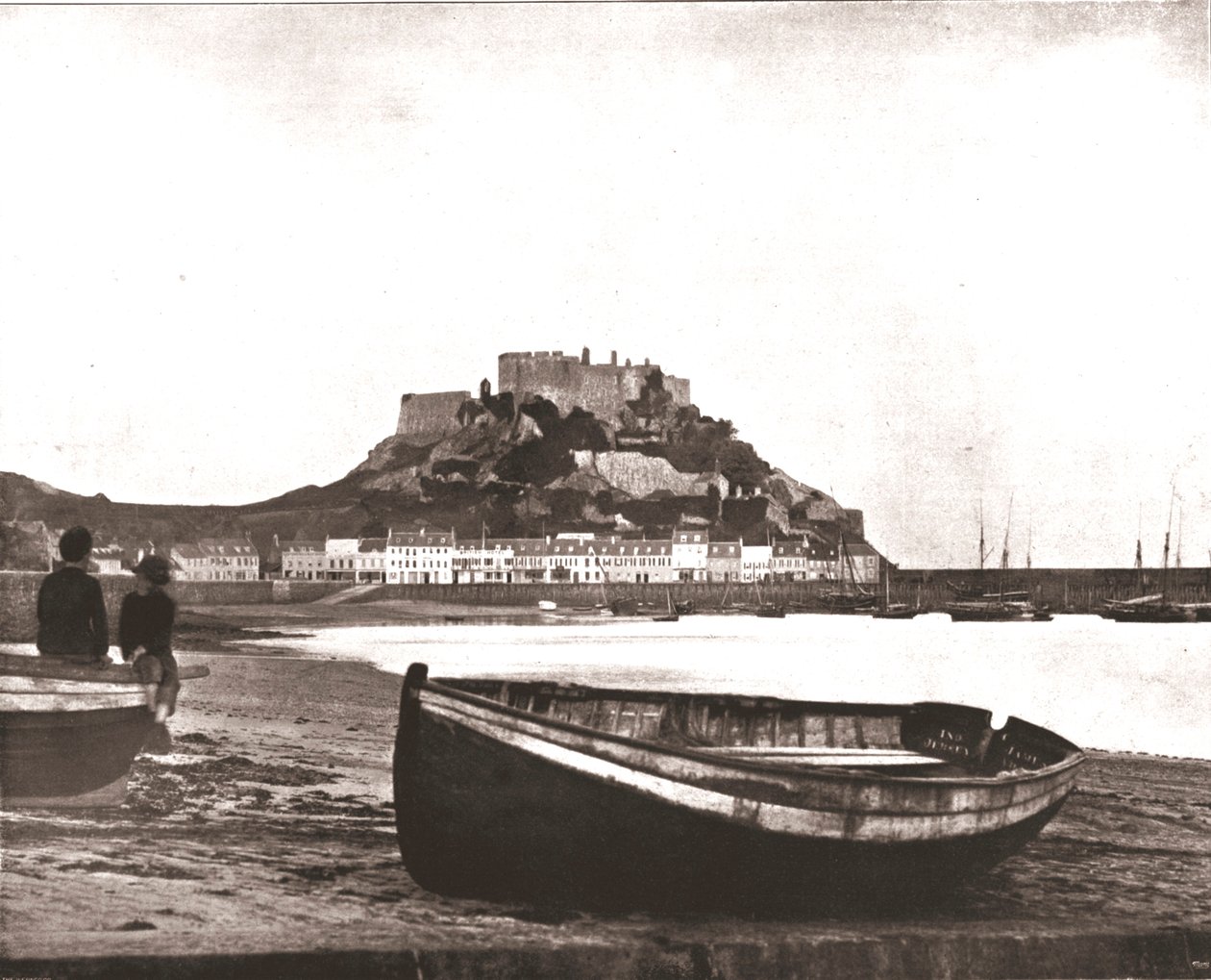Mont Orgueil Castle, Jersey, 1894 von Unbekannt