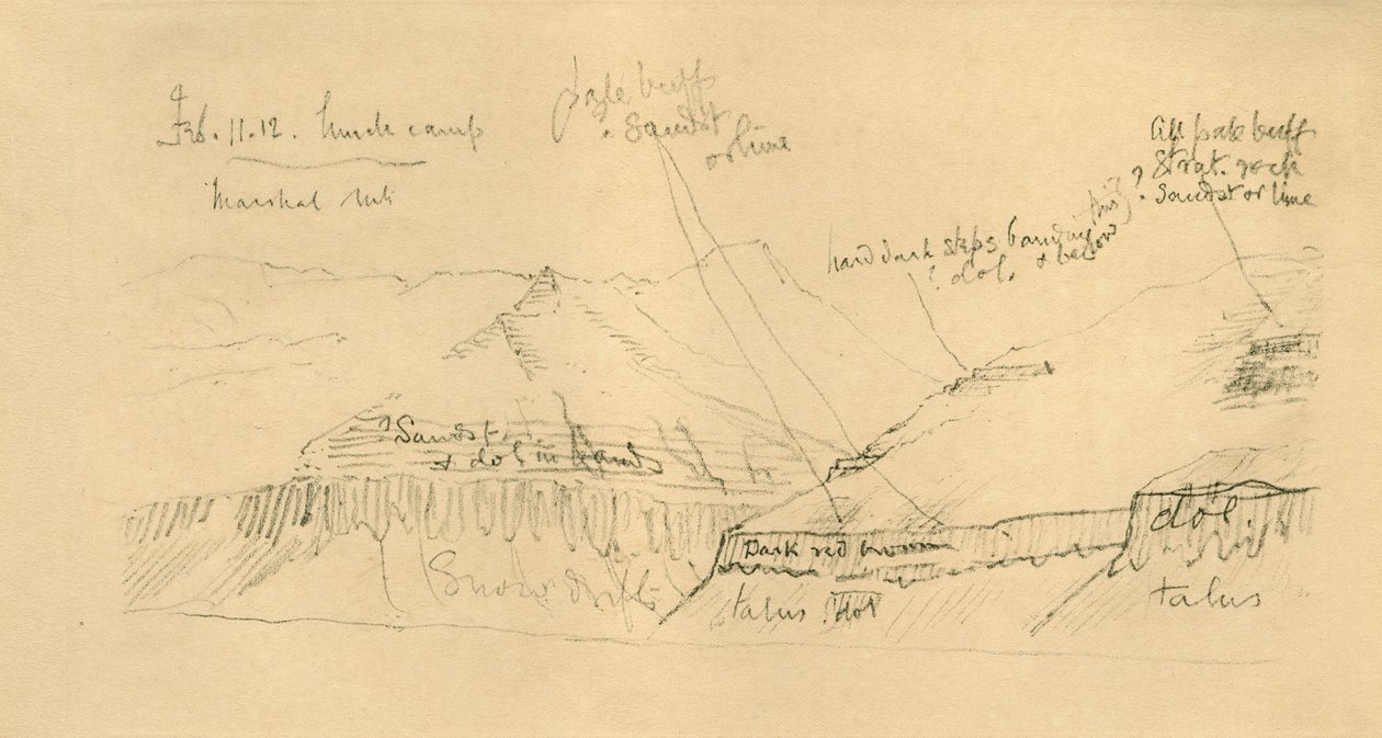 Mount Buckley, 11. Februar 1912, 1913 von Unbekannt