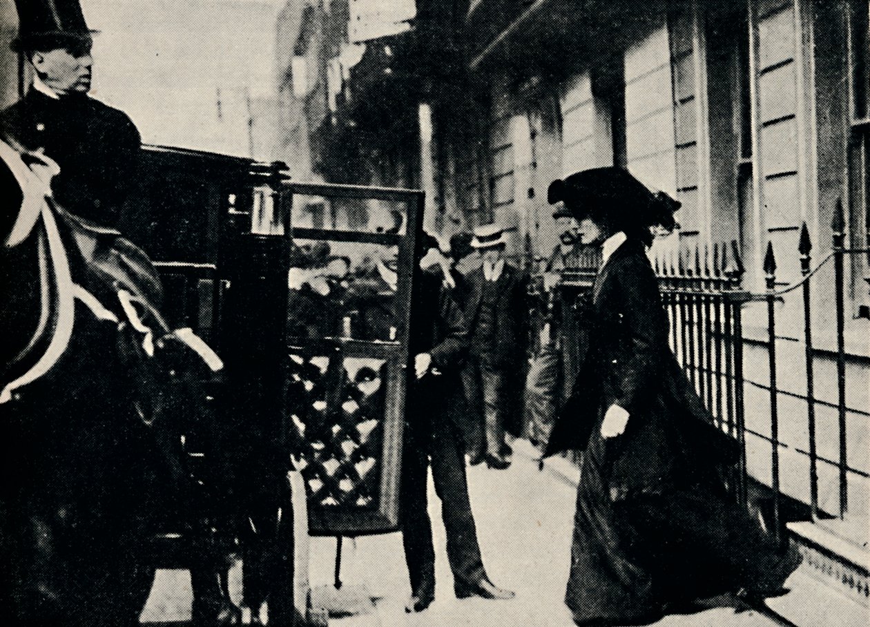 Mr. Churchill verlässt die Hochzeitsreise von Unbekannt