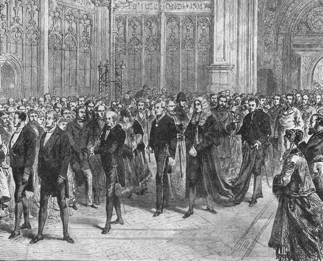 Mr. Gladstones erste Amtszeit: Das Treffen des Parlaments von 1868-1874, 1901 von Unbekannt