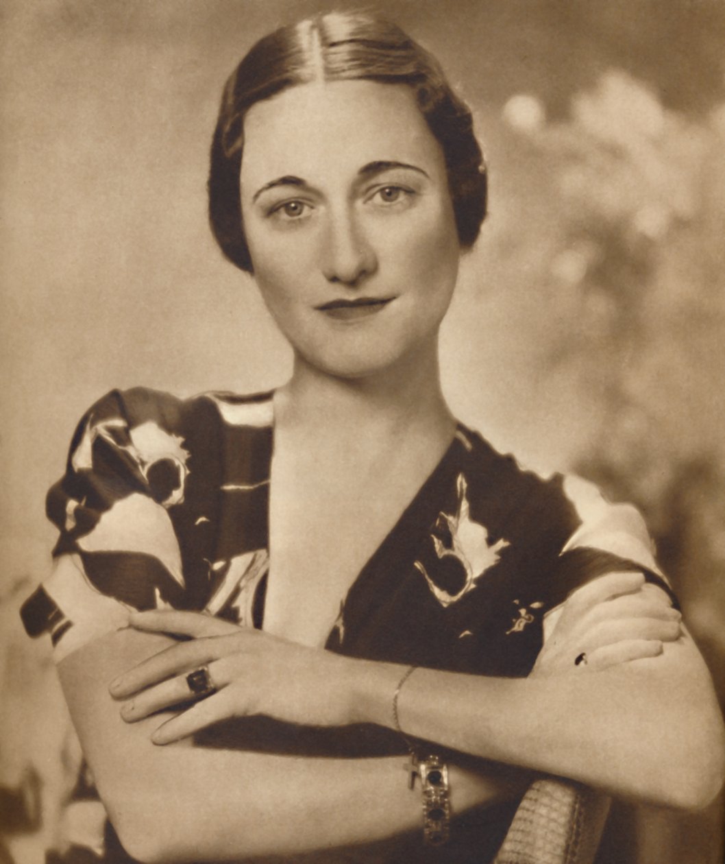 Mrs. Simpson: Ein Studio-Porträt, 1937 von Unbekannt