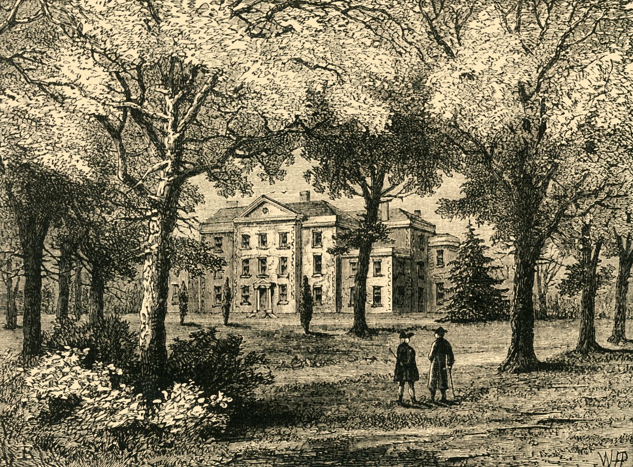 Haus von Mrs. Thrale, Streatham, ca. 1878 von Unbekannt