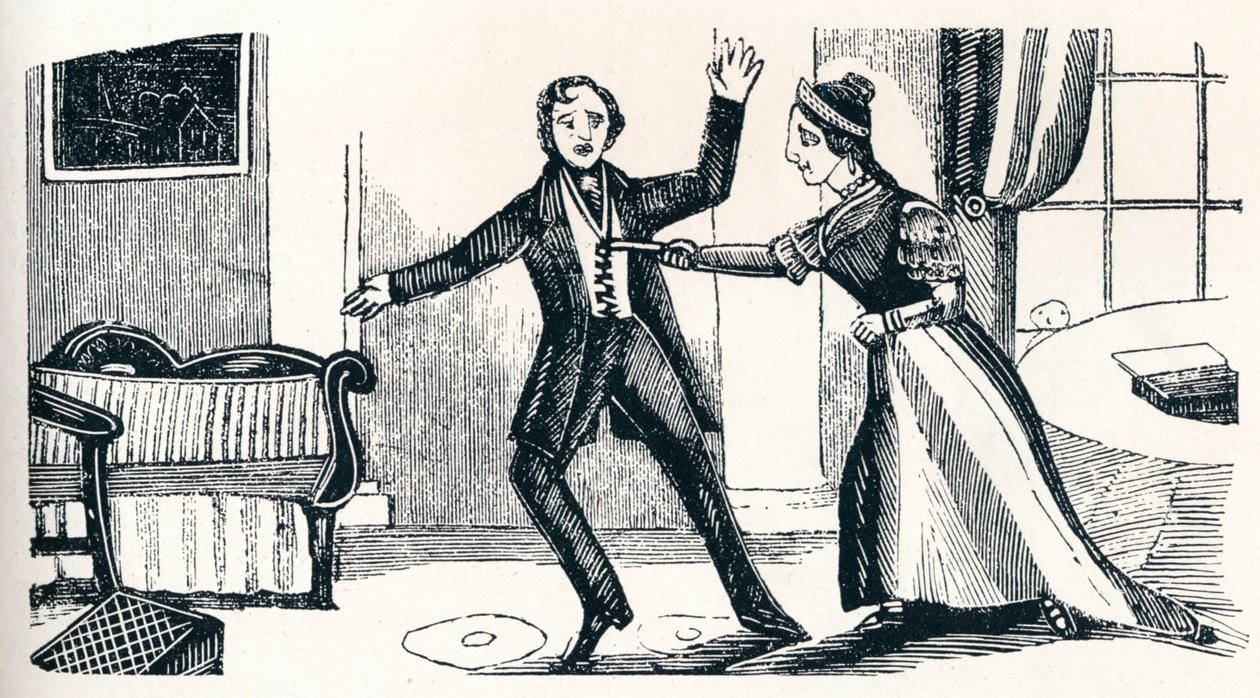 Mord an Captain Lawson A Cock, um 1840, 1902 von Unbekannt