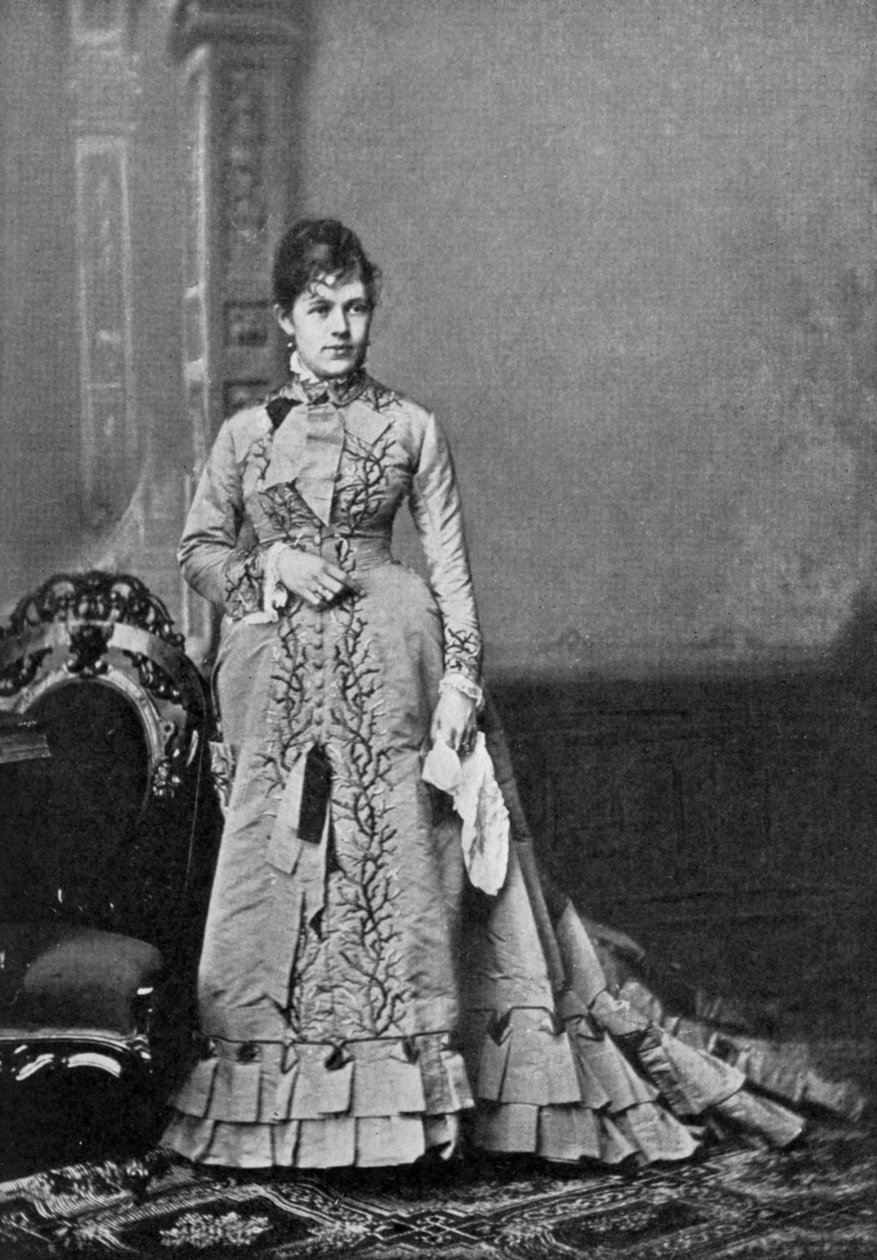 Nellie Grant Sartoris, Tochter von Ulysses S. Grant, 19. Jahrhundert, 1908 von Unbekannt