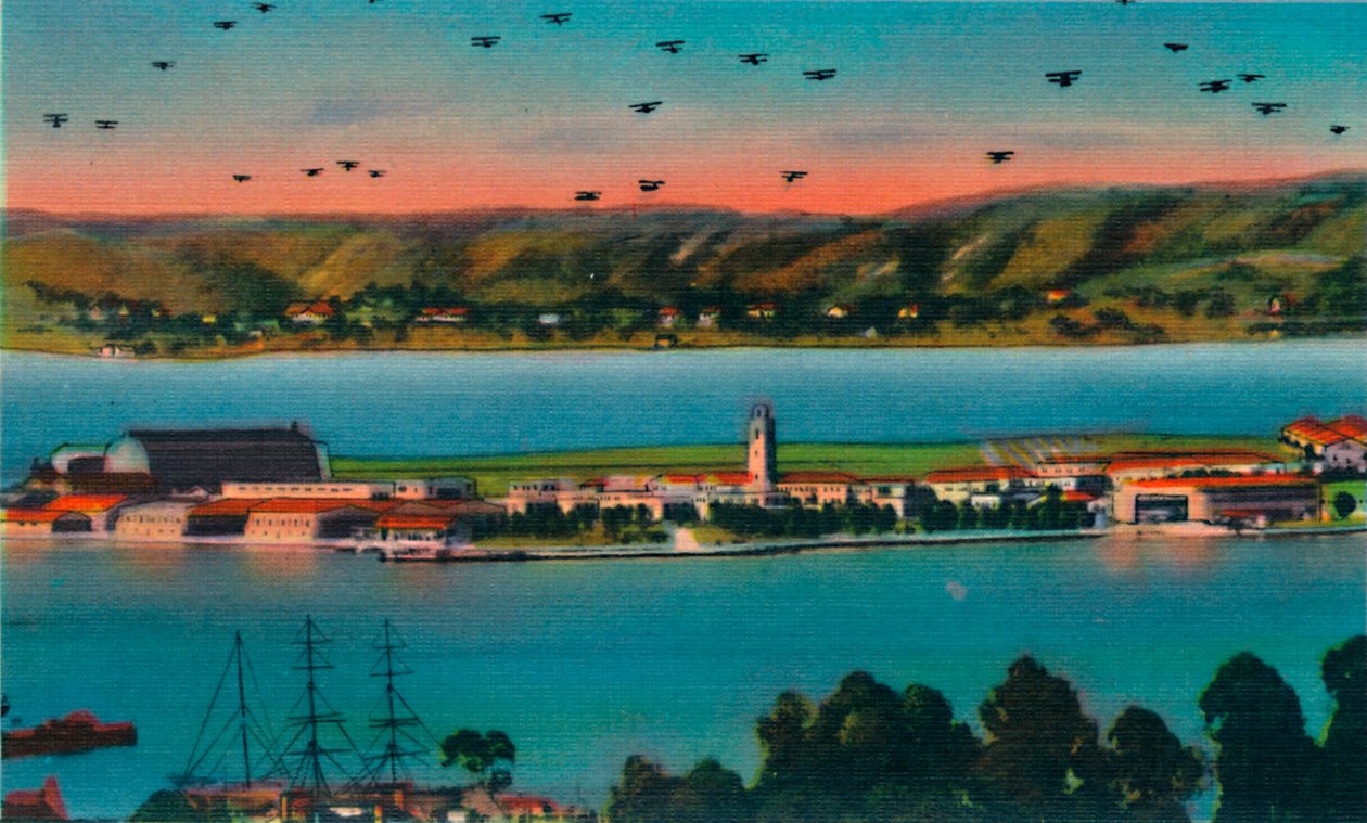 North Island. U.S. Naval Air Station. San Diego, Kalifornien, ca. 1941 von Unbekannt
