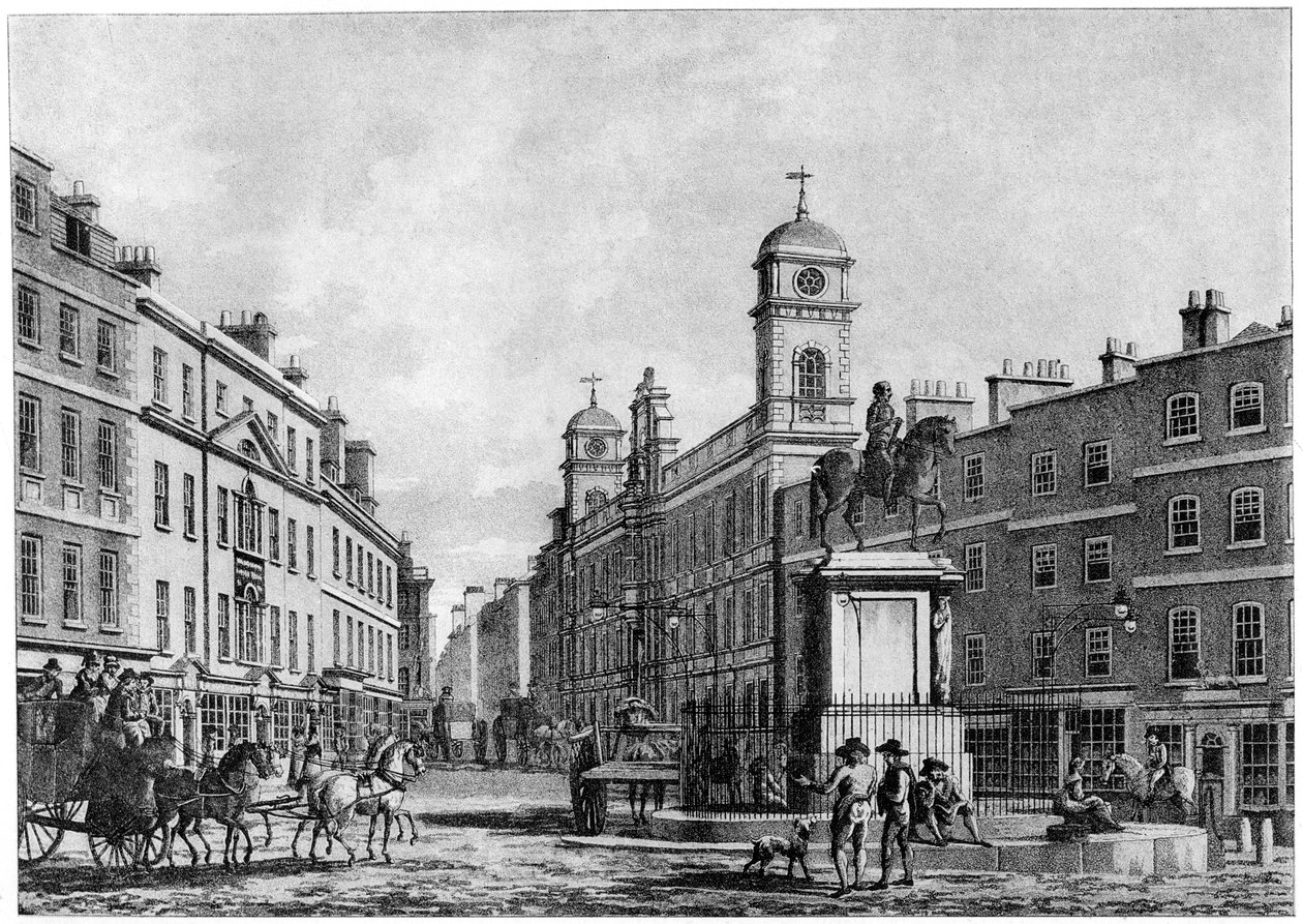 Northumberland House, Charing Cross, 18. Jahrhundert, 1908 von Unbekannt