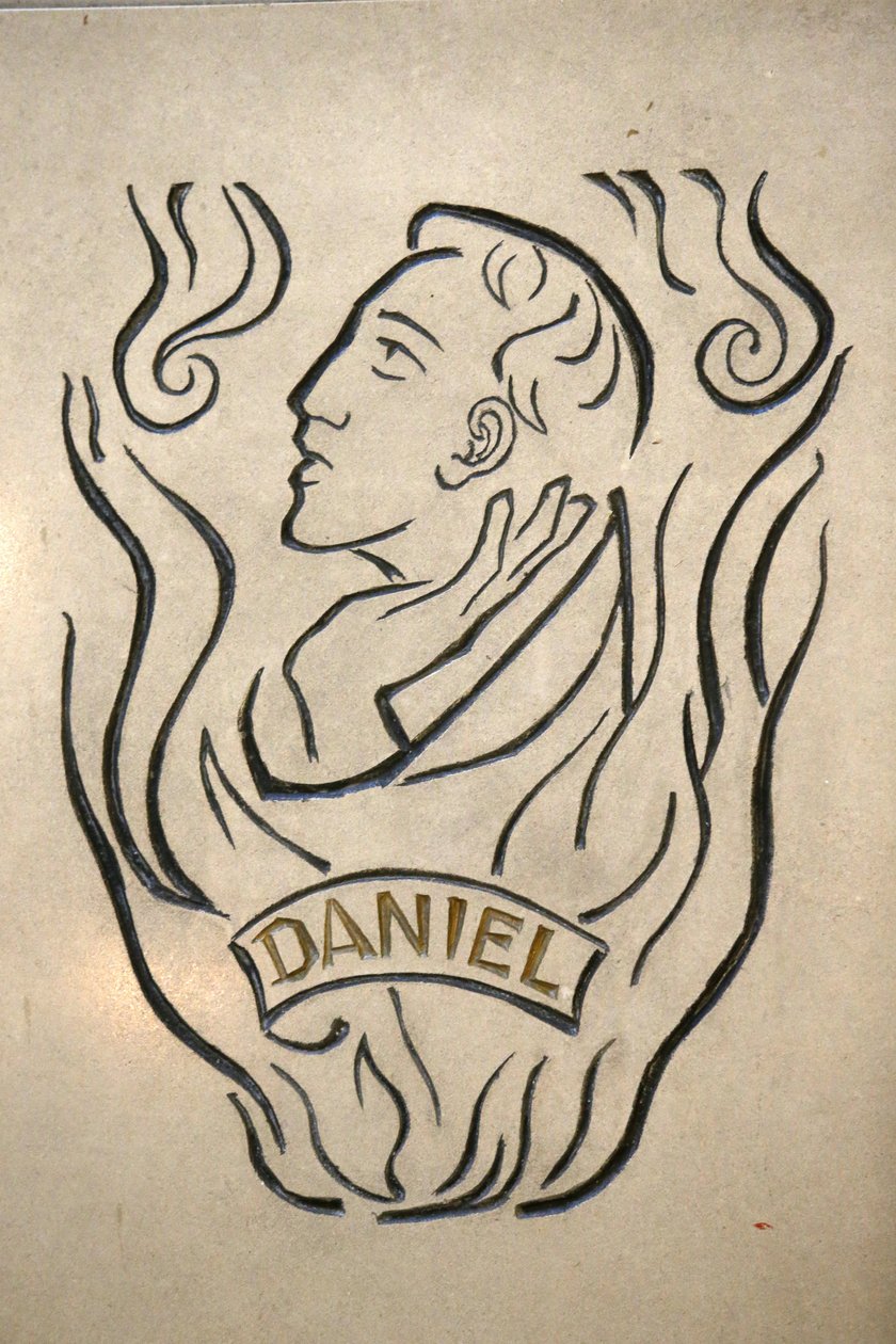 Notre Dame de France katholische Kirche, London. Daniel der Prophet, London, Großbritannien von Unbekannt