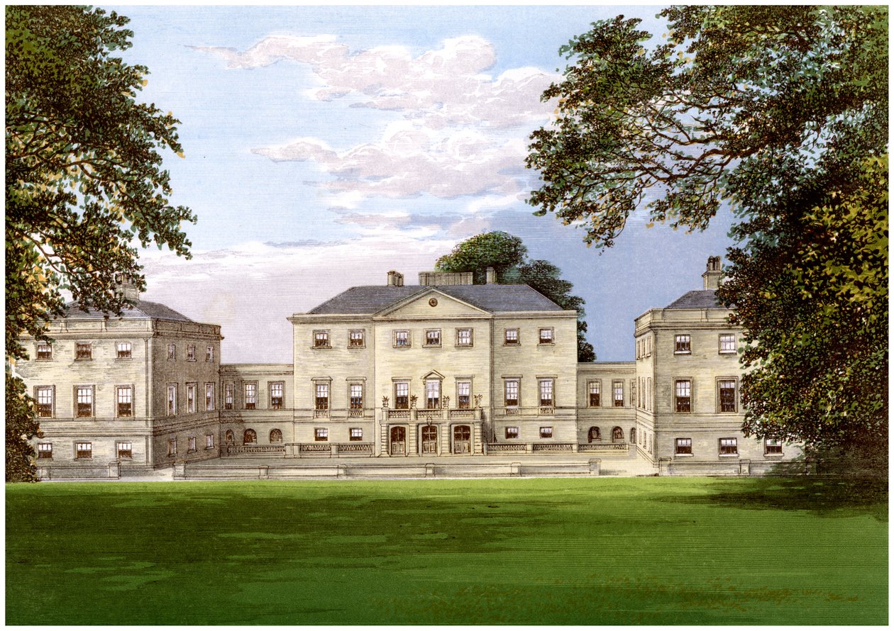 Nuneham Park, Oxfordshire, Heimat der Familie Harcourt, ca. 1880 von Unbekannt