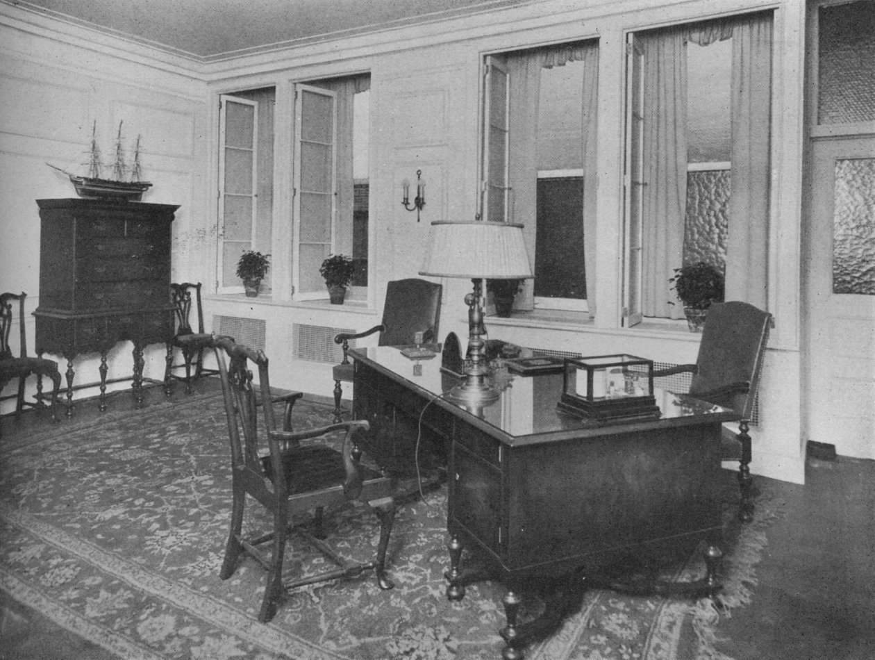 Büro des Präsidenten, American Press Association, New York City, 1924 von Unbekannt