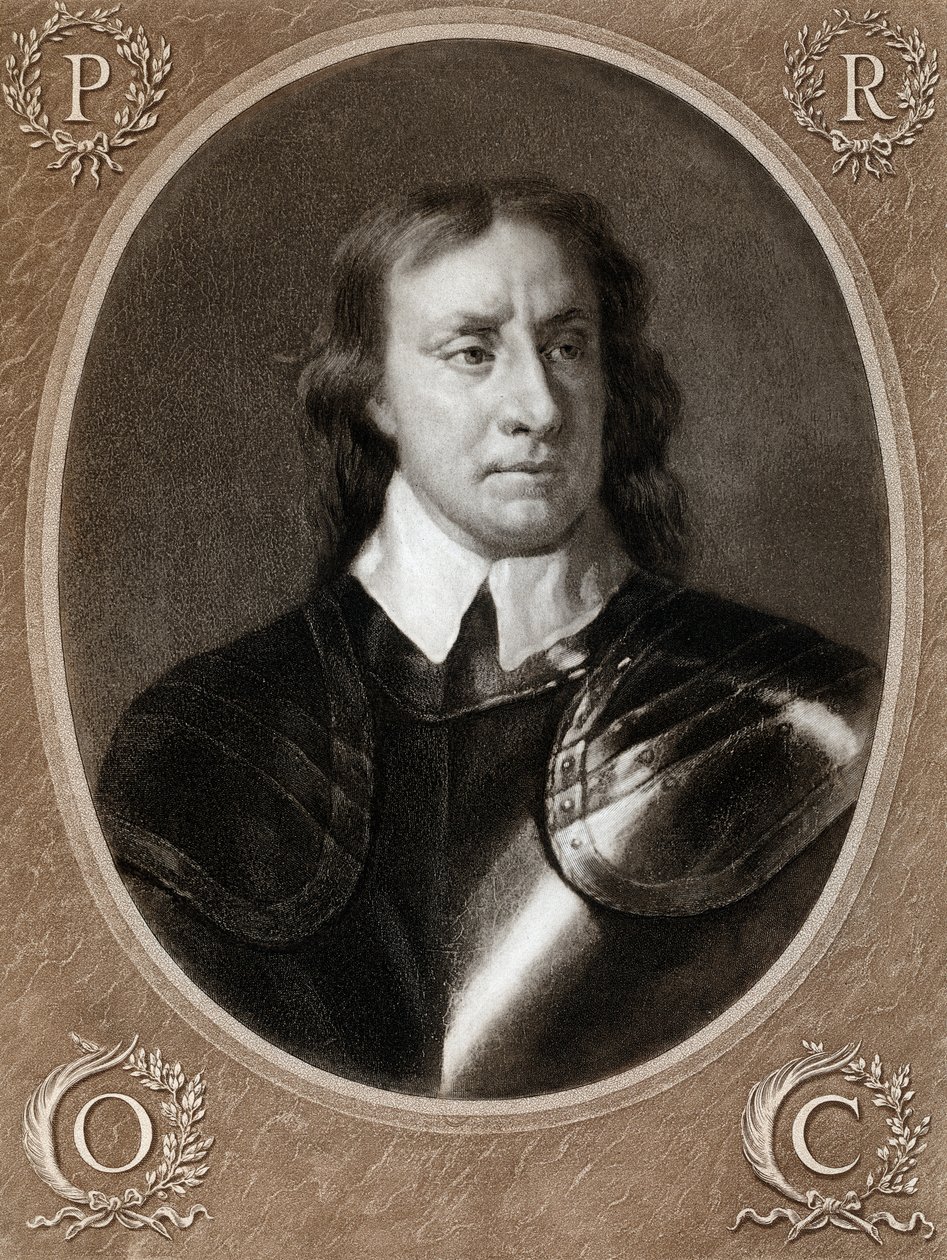 Oliver Cromwell, 1599-1658, englischer Militärführer und Politiker, 1657, 1899 von Unbekannt