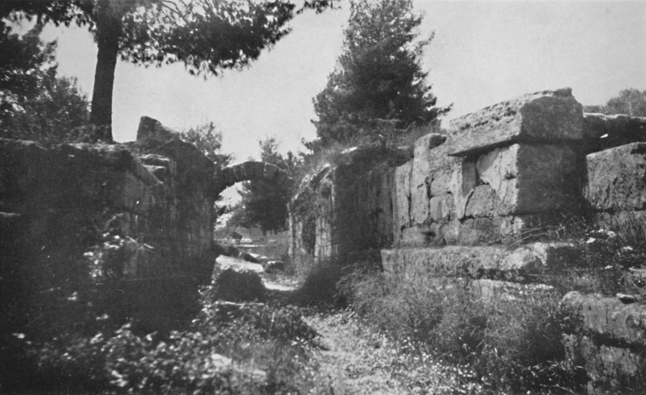 Olympia - Eingang zum Sportfeld, 1913 von Unbekannt