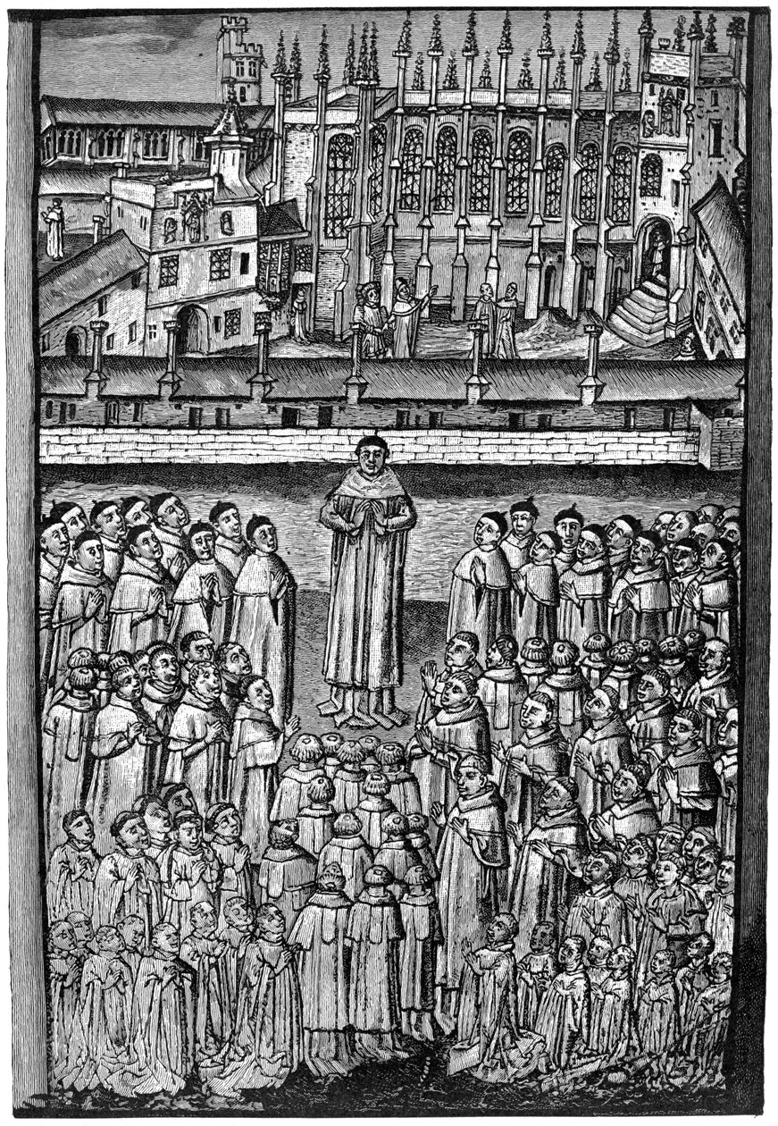 Hundert Schreiber, New College, Oxford von Unbekannt