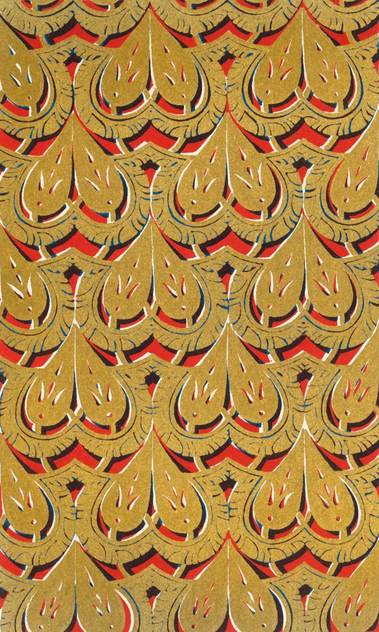 Ornament in den Zwickeln der Bögen, Halle der zwei Schwestern, 1907 von Unbekannt