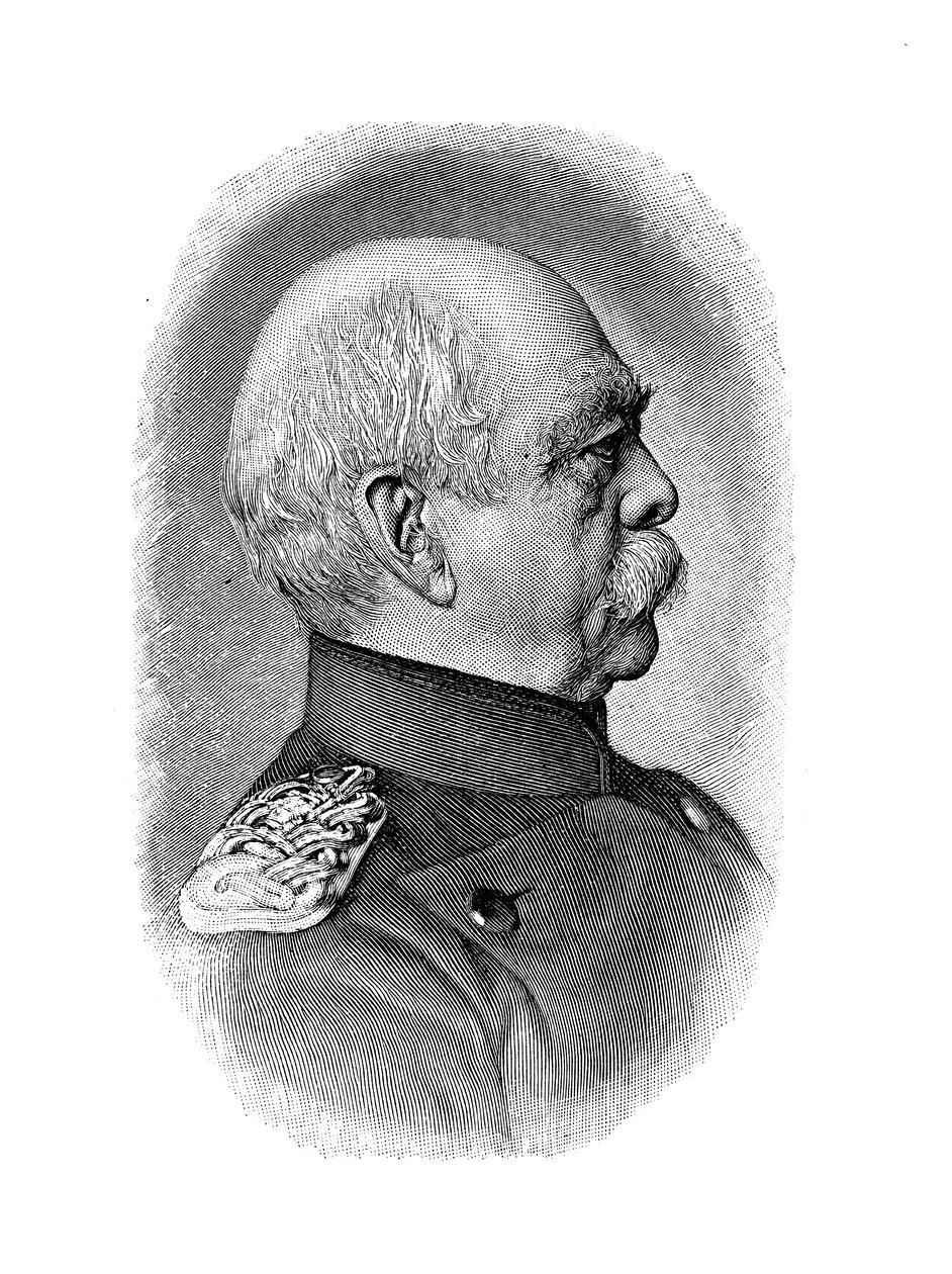 Otto von Bismarck, deutscher Staatsmann, 1885 von Unbekannt